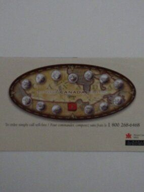 1999 Millennium CANADA Historical Coin Collectable Gift Set